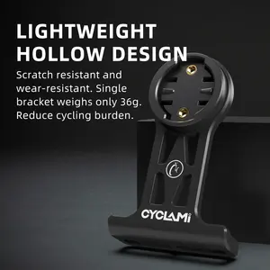 CYCLAMI-Support pour ordinateur de vélo en aluminium intégré, capteur intelligent pour <span class=keywords><strong>Garmin</strong></span>, pour caméra de <span class=keywords><strong>VTT</strong></span>, pour IGPSPORT MAGEGE XOSS - Product Image 6