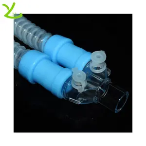 OEM anti-aging non-toxic and tasteless medical grade reusable silicone rubber breathing circuit connector
