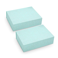 Boîte à biscuits pour macarons, contenant plat et personnalisé dans un coffret de cuisine