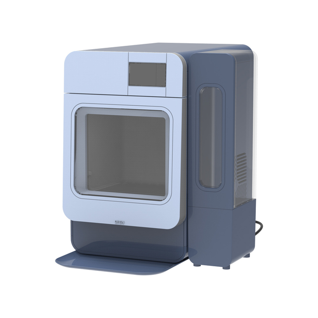 Nugget Ice Making Machine Self-Cleaning Home Kitchen Office Bar Chewable Ice Cube Nugget Ice Maker with Side Tank