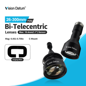 Lente Telecéntrica Industrial de Alta Precisión de 1.1 Pulgadas, 150 lp/<span class=keywords><strong>mm</strong></span>, 0.708X, 73 <span class=keywords><strong>mm</strong></span>, Montura C, Campo de Visión de 300 <span class=keywords><strong>mm</strong></span> para Oftalmologí<span class=keywords><strong>a</strong></span> - Product Image 2