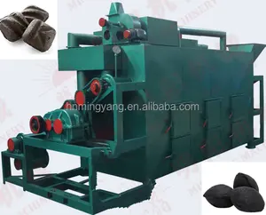 Biomass waste coffee husk charcoal kiln wood dust carbon making machine for sale electric biochar kiln