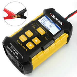 KONNWEI KW510 Probador de Baterías 12V para Coche, Cargador de Baterías 5A con Reparación por Pulsos para Baterías Húmedas, Secas, AGM, <span class=keywords><strong>Gel</strong></span> y de Plomo-Ácido, Herramienta de Reparación Automotriz - Product Image 4