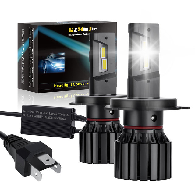 High Power 65w Car H11 Led H4 Headlight Bulb Csp Chip Auto Lighting System for All Cars