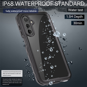 Per Samsung <span class=keywords><strong>Galaxy</strong></span> A56 A26 A16 5G <span class=keywords><strong>impermeabile</strong></span> IP68 subacquea subacquea nuoto antiurto TPU PC cassa del corpo intero - Product Image 5