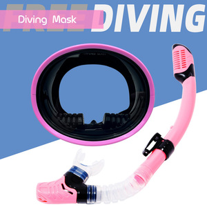 Masque de plongée et tuba intégral, verre trempé 4,0 mm, silicone liquide, équipement de pêche et de plongée pour adulte - Product Image 5