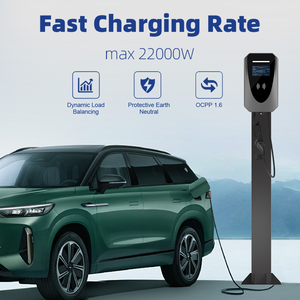 Station de recharge pour véhicules électriques GDON 11 kW triphasée GB/T, chargeur mural intelligent pour véhicules électriques avec écran LCD 4,3 pouces, RFID, OCPP 1.6J - Product Image 4