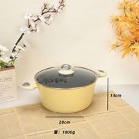 Offre Spéciale : Ensemble d'ustensiles de cuisine multifonctionnels en aluminium – Poêle antiadhésive, marmite profonde et mini-casserole à lait pour la maison et la restauration