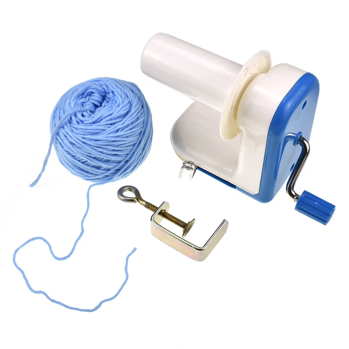 Enrouleur de fil de laine en plastique à main, Machine à enrouler