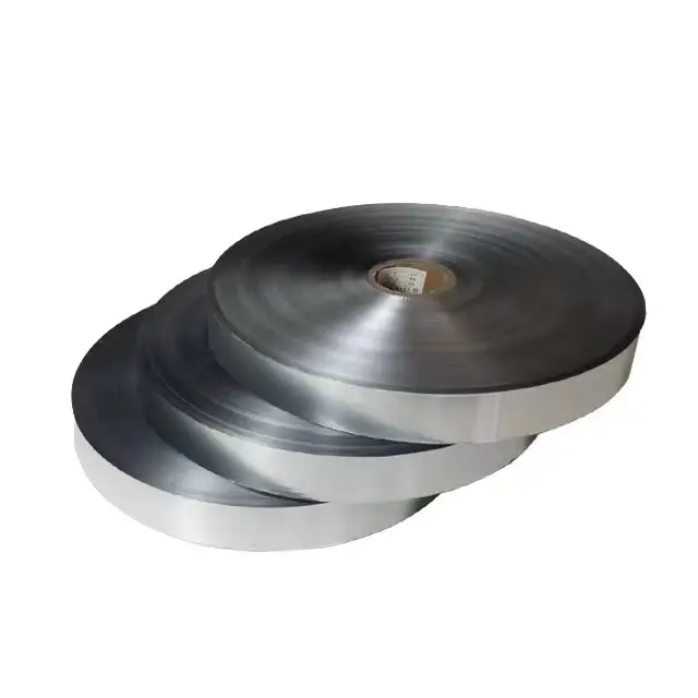 Aluminium Foil Logam Pet Kekuatan Tinggi Komposit Film Pet Metalized dengan Aluminium Foil untuk Tape