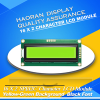 Module d'affichage LCD STN I2C/SPI 16x2 caractères, écran LCD original 1602 avec rétroéclairage LED, écran LCD 1602 caractères