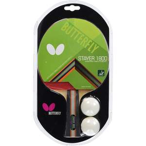 Professional for <b>Table</b> <b>Tennis</b> Racket Model 16720 Pre-Strung Shakehand Design Wood Rubber Alloy Steel Shaft Flared Grip - Product Image 1