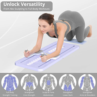 Fitness Home Gym Équipement d'exercice portable Application Formation pliable Push Up Board Pilates Board