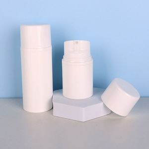 Botella de Loción Blanca de 30ml 150ml con Cabezal Dosificador a Presión para Cuidado de la Piel, Hidratante, para Todo Tipo de Piel, Envase Cosmético - Product Image 1