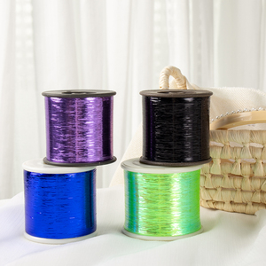 <span class=keywords><strong>Fil</strong></span> métallique en Polyester blanc, paillettes or <span class=keywords><strong>argent</strong></span>, <span class=keywords><strong>Lurex</strong></span>, <span class=keywords><strong>fil</strong></span> coloré pour le tricot, usine, vente en gros - Product Image 5