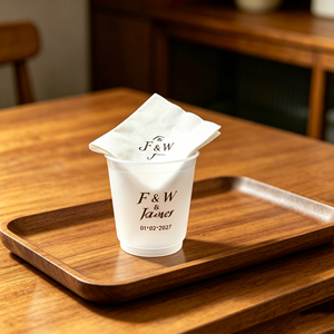 Gobelet en plastique jetable écologique, compostable, biodégradable, transparent, en PLA, PET, PP, avec couvercle, pour mariage, 500 ml, 350 ml, 10 oz - Product Image 1