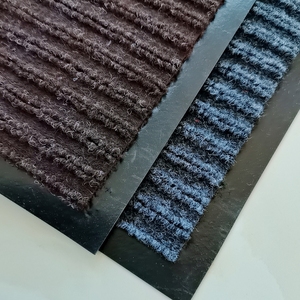 Gran oferta, patrón de neumático antideslizante, patrón de línea, Alfombra de pasillo, alfombrillas de puerta reversibles lavables de poliéster - Product Image 2
