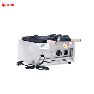 Taiyaki-Maschine mit Offener Form für Fischförmige Mini-Waffeln, Elektrische Kommerzielle Bubble-Waffel-Snackmaschine - Product Image 5