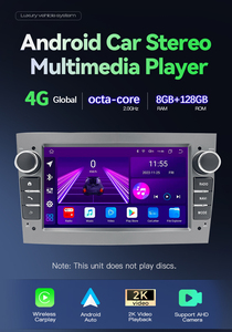 Reproductor de DVD para coche Android 14 de 64GB 2 Din para Opel Vectra C Zafira B Corsa D C Astra H G Jvivaro Meriva <span class=keywords><strong>Radio</strong></span> Multimedia Audio ESTÉREO - Product Image 2