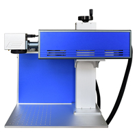 Machine de marquage au laser CO2 RF pour le bois, l'acrylique, le papier, le MDF, le caoutchouc, le cuir, petite taille, idéale pour les espaces restreints avec une faible empreinte au sol.