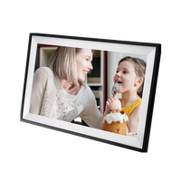 Otomatik döndürme MP4 Video MP3 ses çalma 16GB bulut depolama plastik malzeme ile 10.1 inç HD IPS ekran dijital resim çerçevesi