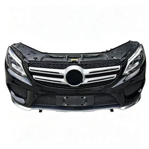 Conjunto de parachoques delantero usado para <span class=keywords><strong>Mercedes</strong></span> Benz <span class=keywords><strong>GLE</strong></span> W292 2016-2020 SUV, frente completo con parrilla y faros, kit completo - Product Image 2