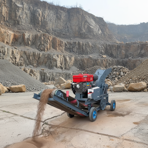 Concasseur de roche diesel mobile et portable, concasseur à marteaux <span class=keywords><strong>pour</strong></span> la pulvérisation de pierres - Product Image 1