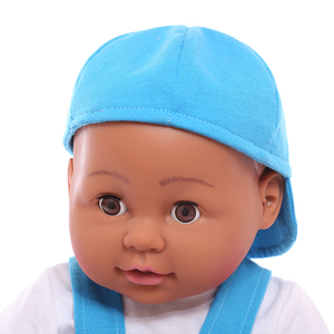 Venta al por mayor de silicona sólida llorando sonriente bebé de la muñeca Juguetes - Product Image 6