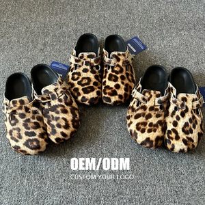 कई रंग विकल्प कस्टम सैंडल लेडी स्लाइड पुरुष बीच कॉर्क महिला चप्पल बकल पट्टियों के साथ - Product Image 2