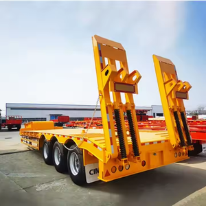 Semi-remorque surbaissée 2 essieux de haute qualité, 40 tonnes, pour le transport, très demandée en Kenya - Product Image 2