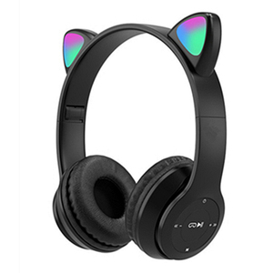 Casque audio MZ-47 en promotion, écouteurs sans fil BT 5.3, les <span class=keywords><strong>meilleurs</strong></span> casques pour filles avec oreilles de chat pour jeux <span class=keywords><strong>mobiles</strong></span> - Product Image 1