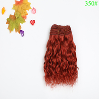 Cheveux synthétiques de haute qualité, tissage simple, 20 cm * 500 cm, pour extensions de cheveux de poupée, bricolage, poupées Blyth, musique, sans plastique, âges 8-13