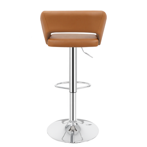 Anji – tabouret de Bar en PU, chaise de Pub pivotante à hauteur réglable - Product Image 5