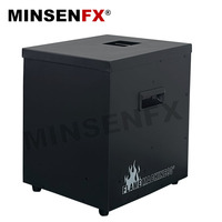 MINSENFX NOUVEAU Projecteur de flamme électrique motorisé étanche 1200W avec contrôle DMX/LCD CIRCLE FLAMER Effet feux d'artifice à 6-8M de portée