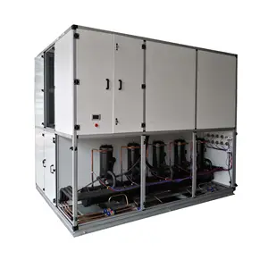 Ar condicionado refrigerado a água de piso Sistemas HVAC Unidade de manuseio de ar