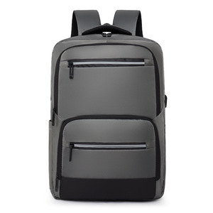 <span class=keywords><strong>Sac</strong></span> à <span class=keywords><strong>dos</strong></span> pour <span class=keywords><strong>ordinateur</strong></span> portable multifonctionnel minimaliste pour homme avec plusieurs compartiments et grande capacité, port USB - Product Image 5
