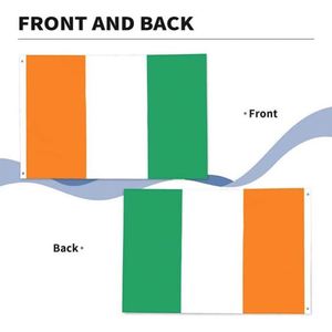 Durable 3x5 FT Cote D Ivoire Ivory Coast <b>Flag</b> Banner Premium Polyester Fade Resistant and Double Stitch for Decoration - Product Image 6