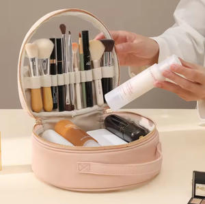 Bolsas de gran venta, nueva bolsa de cosméticos transparente, bolsa de almacenamiento para el cuidado de la piel, bolso de Pu de alta calidad - Product Image 6