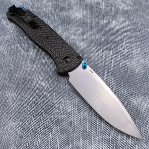 มีดพับ Bugout 535 คาร์บอนไฟเบอร์ เหล็ก S35VN เกรดอุตสาหกรรม หนา 2 มม. พกพาสะดวกอเนกประสงค์ สำหรับล่าสัตว์ OEM - Product Image 5