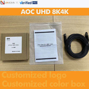 UNIEAN Wholesale AOC HD 10M 50M 300M <strong>Long</strong> UHD 2.1 <strong>4k</strong> 8k60Hz <strong>Cable</strong> 48Gbps Video <strong>Cable</strong> Fiber Optic <strong>Cable</strong> for Mobile to TV Ps5 - Product Image 5