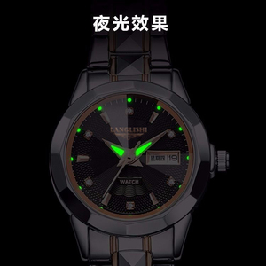 New trendy waterproof calendar luminous women's <b>watch</b> Korean style fashionable quartz <b>watch</b> for students - Product Image 5