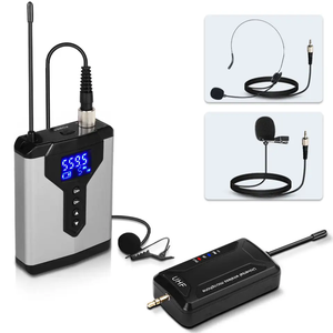 Micrófono Inalámbrico UHF de Largo Alcance Q7, Micrófono de Solapa Inalámbrico para Profesores, Gran Venta - Product Image 6