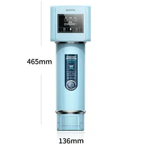 IMRITA Luxury under sink activated carbon media water purifier stainless steel drinking kitchen water filter with tankless