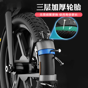 Fauteuil roulant manuel Jingqiao, pliable, avec poignées légères et portables, pour personnes âgées et handicapées, aide à la mobilité - Product Image 4