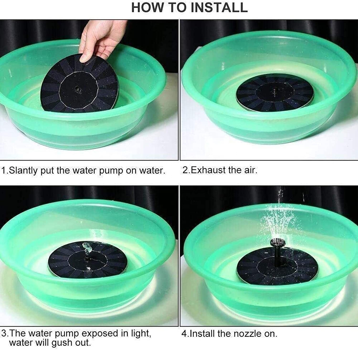 bird balcony fountain