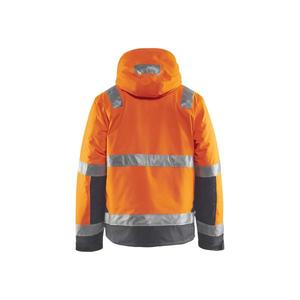 BLAKLADER - 487019875396XL Winter <b>jacket</b> <b>Hi</b>-<b>Vis</b> <b>Orange</b>/Mid grey - EAN 7330509749043 <b>HI</b>-<b>VIS</b> WORKWEAR - Product Image 2