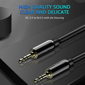Nhà máy cung cấp trực tiếp 3.5 mét aux Cáp âm thanh với <span class=keywords><strong>tpec</strong></span> Áo khoác cho Loa Headphone Adapter - Product Image 6