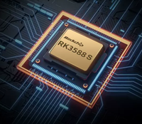 Orange Pi 5, Rockchip RK3588S, NPU 8 cœurs, avec options de mémoire 4 Go/8 Go/16 Go disponibles.