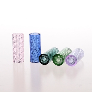 Nuovo Design 2026: Punte a Spirale per Tubi (Dia 7-12*30mm) - Accessori in Vetro, Punte Diritte per Tubi con Giunto per Cartine Personalizzate - Product Image 5