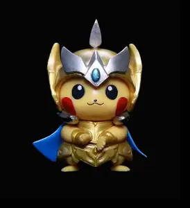 Pok-emon Pikachu服装黄金圣斗士白羊座天蝎座狮子模型盒套装手